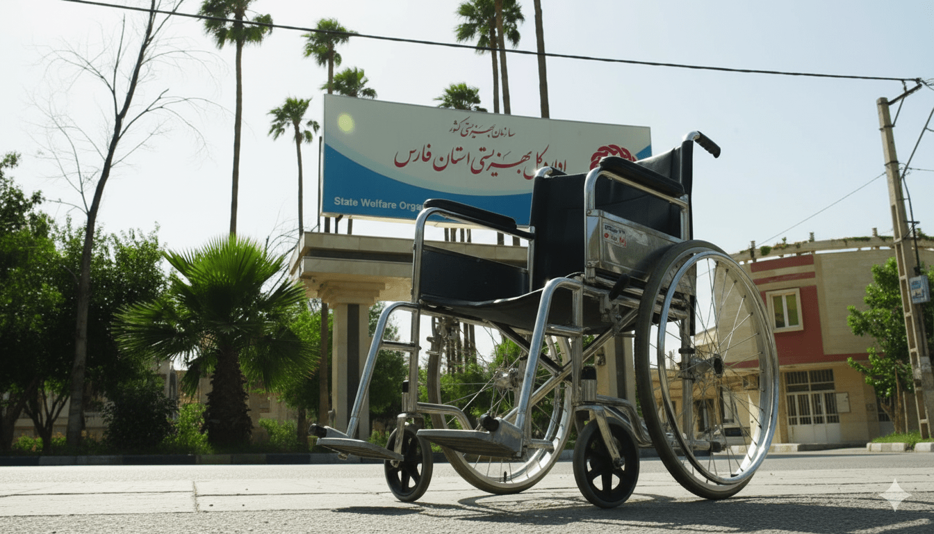 اجاره ویلچر از بهزیستی شیراز